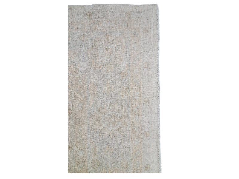 Pacific Ziegler 41532 Ivory Lt.Blue Transitional Hand Knotted Rug