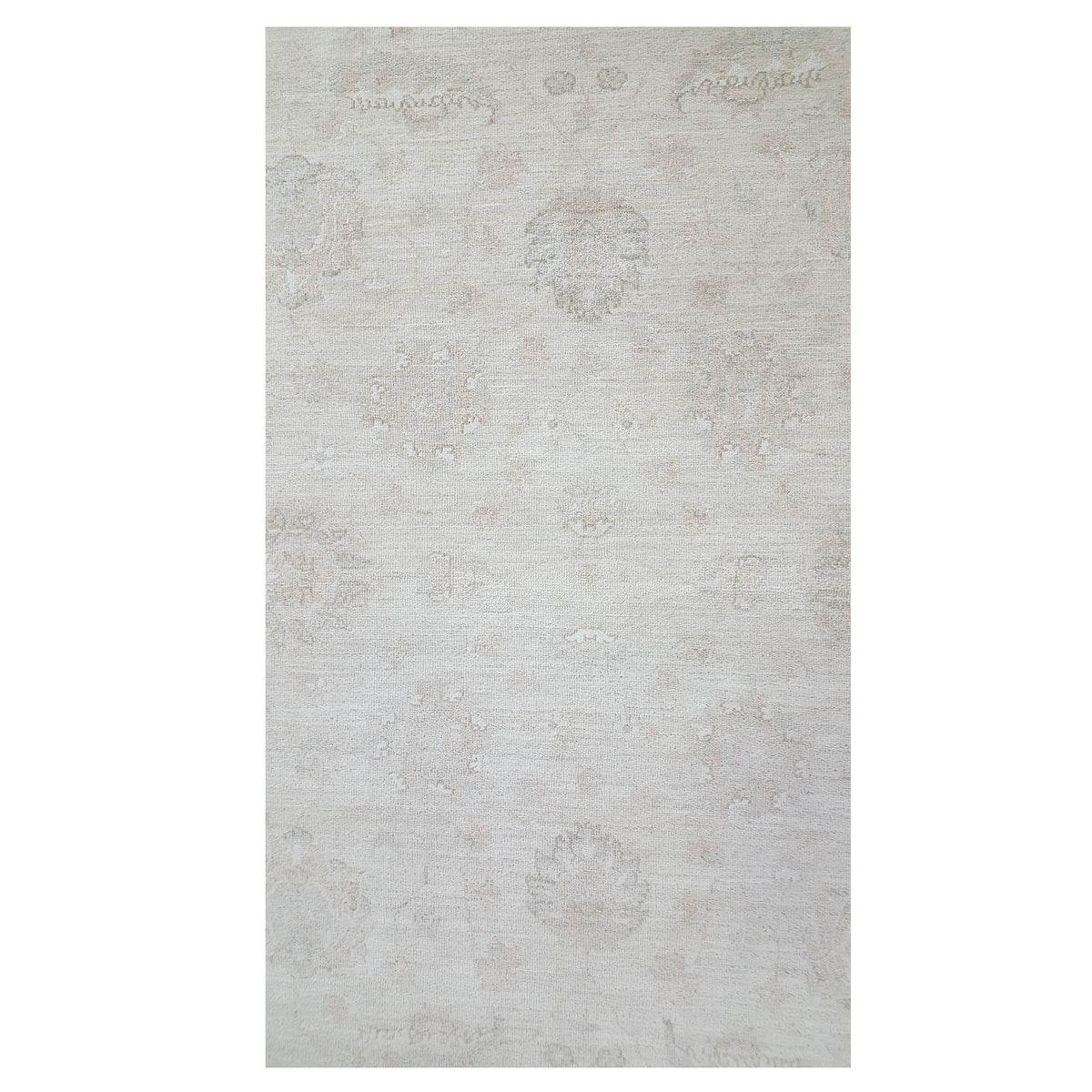 Pacific Ziegler 41532 Ivory Lt.Blue Transitional Hand Knotted Rug