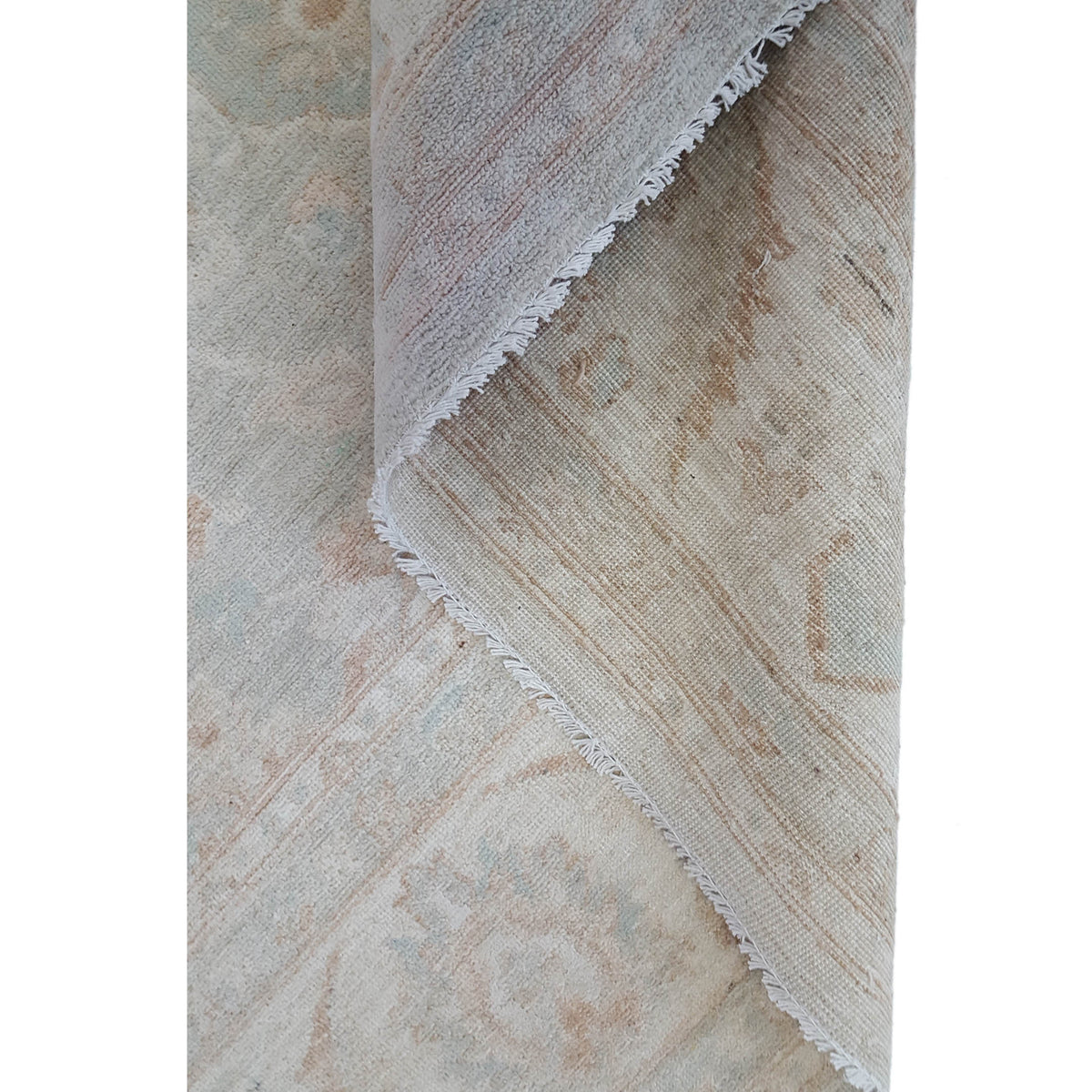 Pacific Ziegler 41533 Lt.Blue Ivory Transitional Hand Knotted Rug