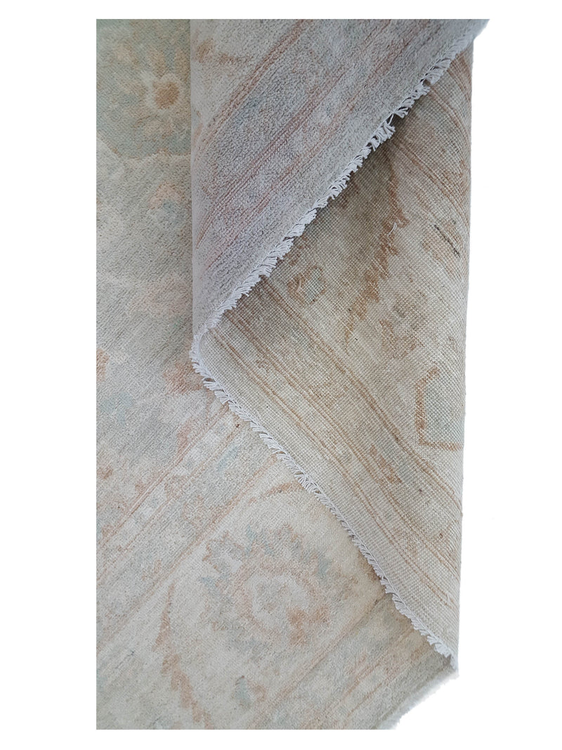 Pacific Ziegler 41533 Lt.Blue Ivory Transitional Hand Knotted Rug