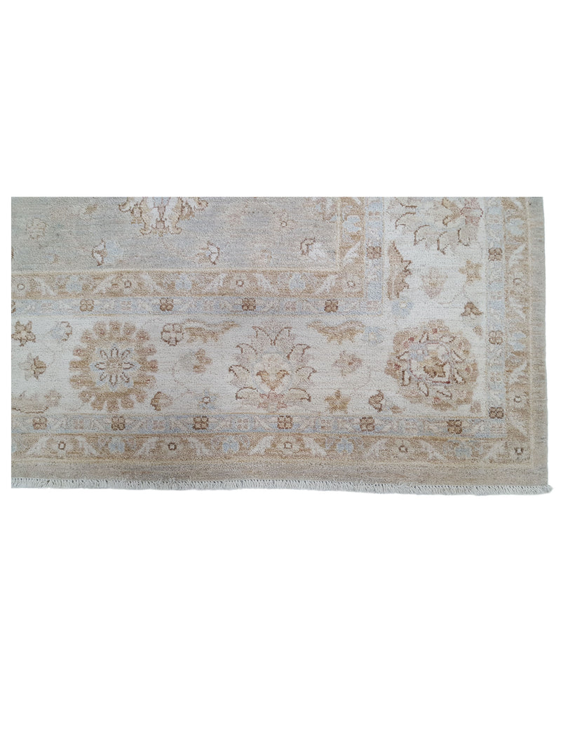 Pacific Ziegler 41533 Lt.Blue Ivory Transitional Hand Knotted Rug