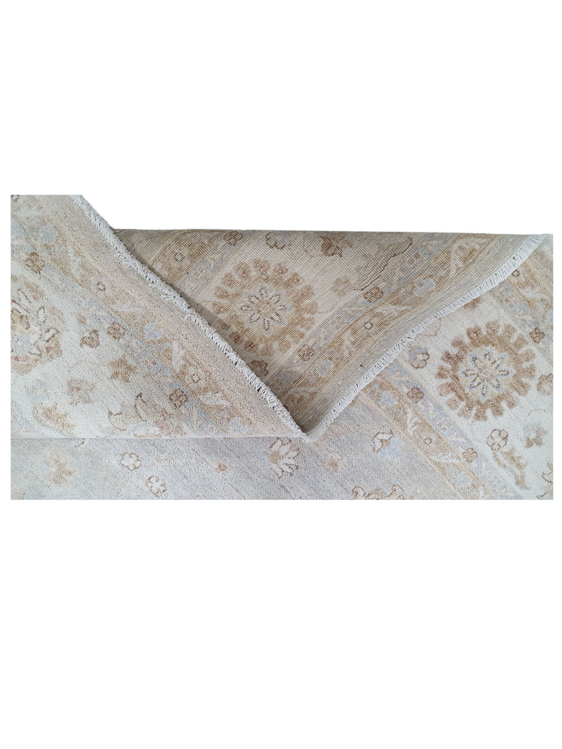 Pacific Ziegler 41533 Lt.Blue Ivory Transitional Hand Knotted Rug