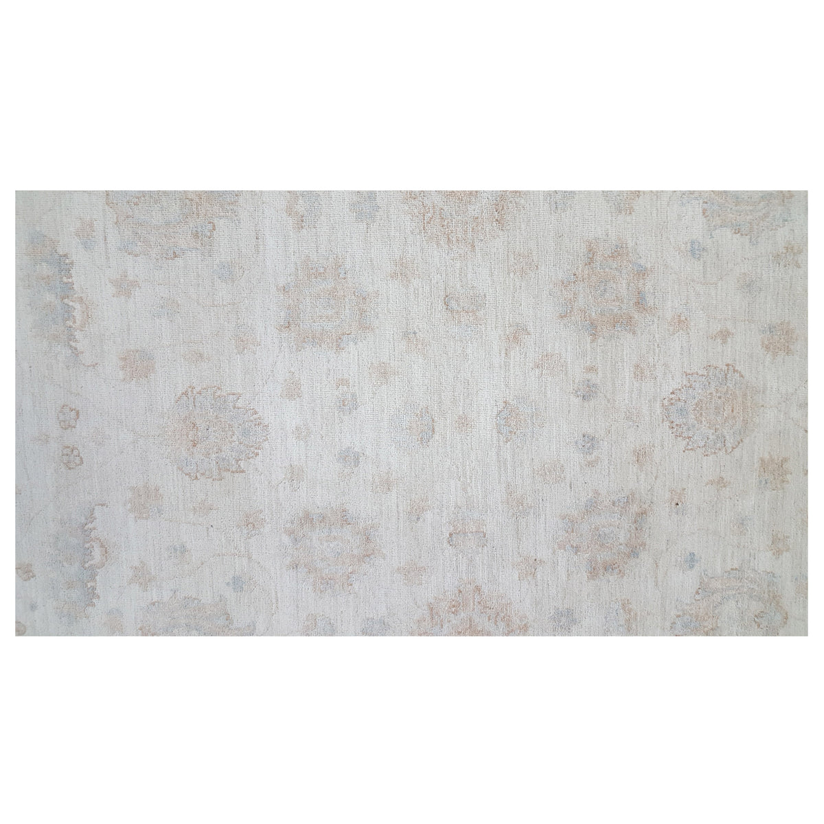 Pacific Ziegler 41534 Ivory Lt.Green Transitional Hand Knotted Rug