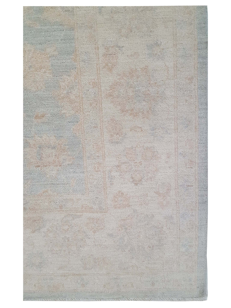 Pacific Ziegler 41536 Lt.Blue Ivory Transitional Hand Knotted Rug
