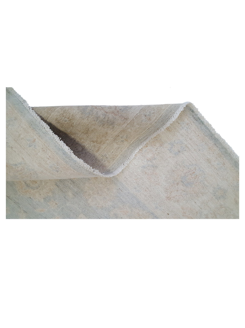 Pacific Ziegler 41536 Lt.Blue Ivory Transitional Hand Knotted Rug