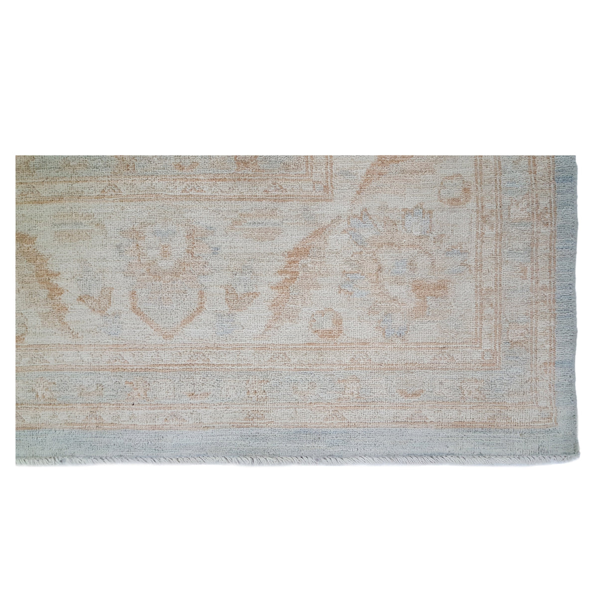 Pacific Ziegler 41538 Lt.Blue Ivory Transitional Hand Knotted Rug