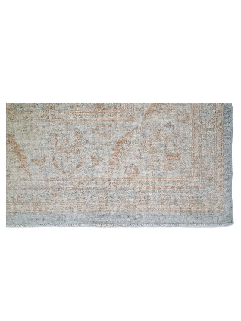 Pacific Ziegler 41538 Lt.Blue Ivory Transitional Hand Knotted Rug