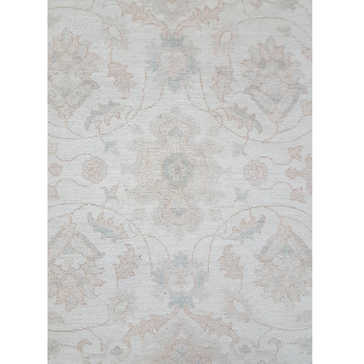 Pacific Ziegler 41540 Ivory Taupe Transitional Hand Knotted Rug