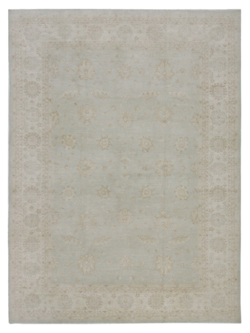 Pacific Ziegler  Teal Ivory Transitional