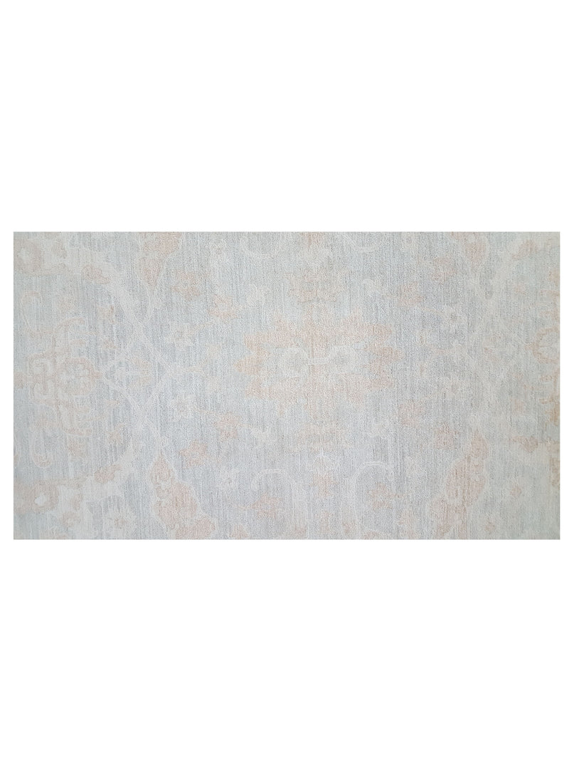 Pacific Ziegler 41546 Lt.Blue Ivory Transitional Hand Knotted Rug