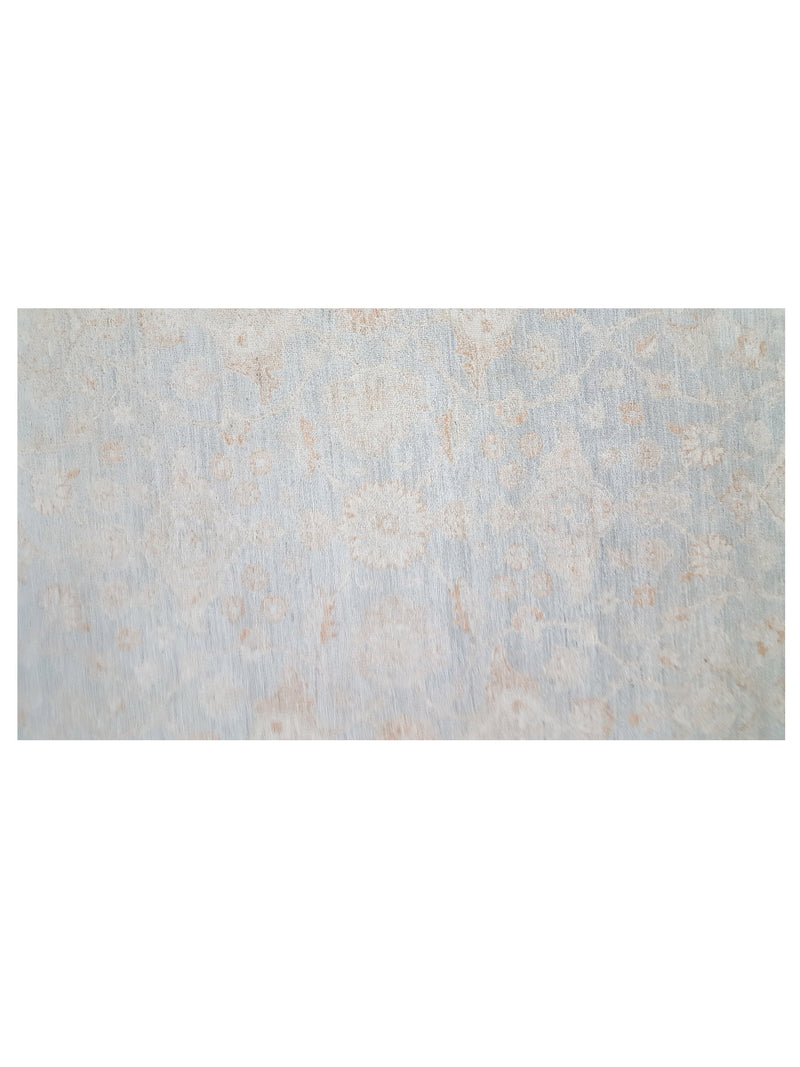 Pacific Ziegler 41548 Lt.Blue Ivory Transitional Hand Knotted Rug
