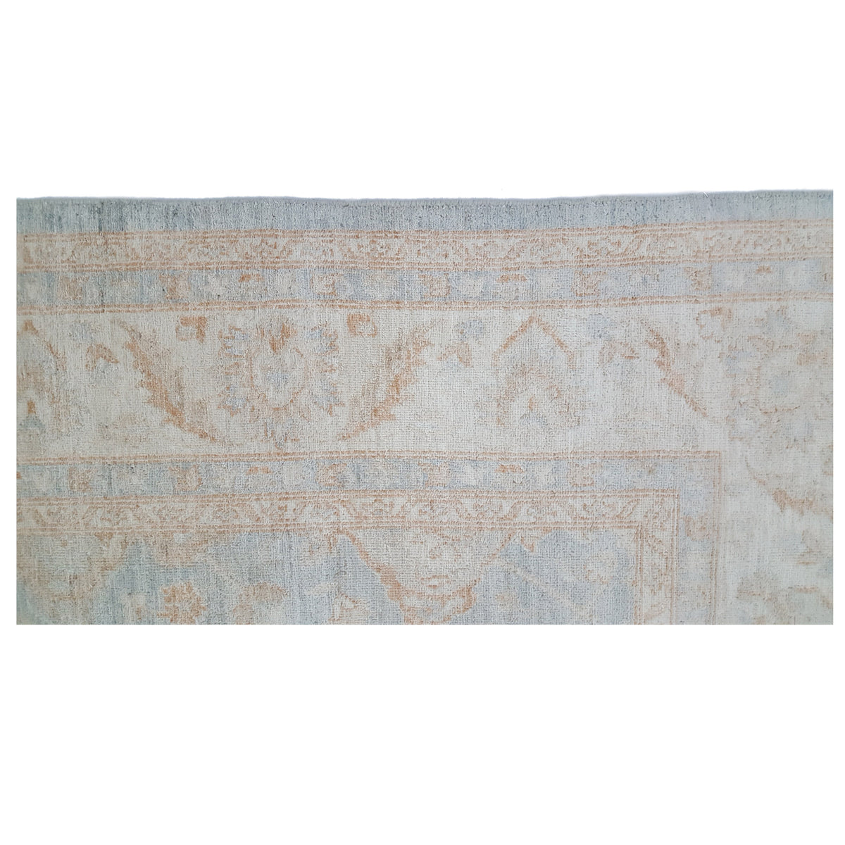 Pacific Ziegler 41548 Lt.Blue Ivory Transitional Hand Knotted Rug