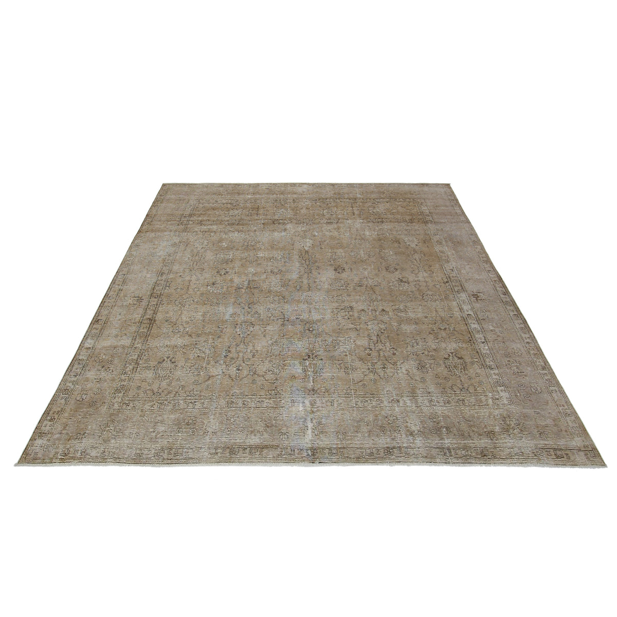 Pacific Vintage 41553 Ivory Ivory Vintage Hand Knotted Rug