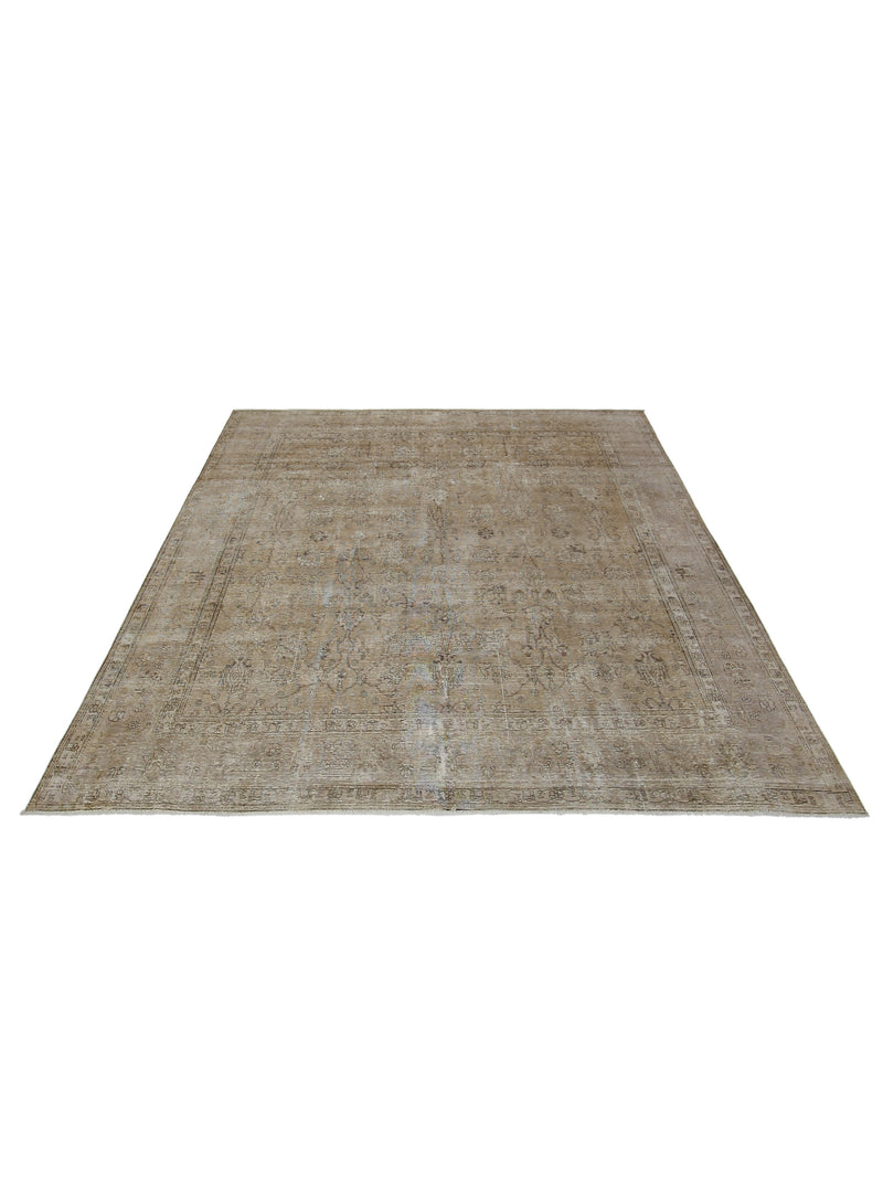 Pacific Vintage 41553 Ivory Ivory Vintage Hand Knotted Rug