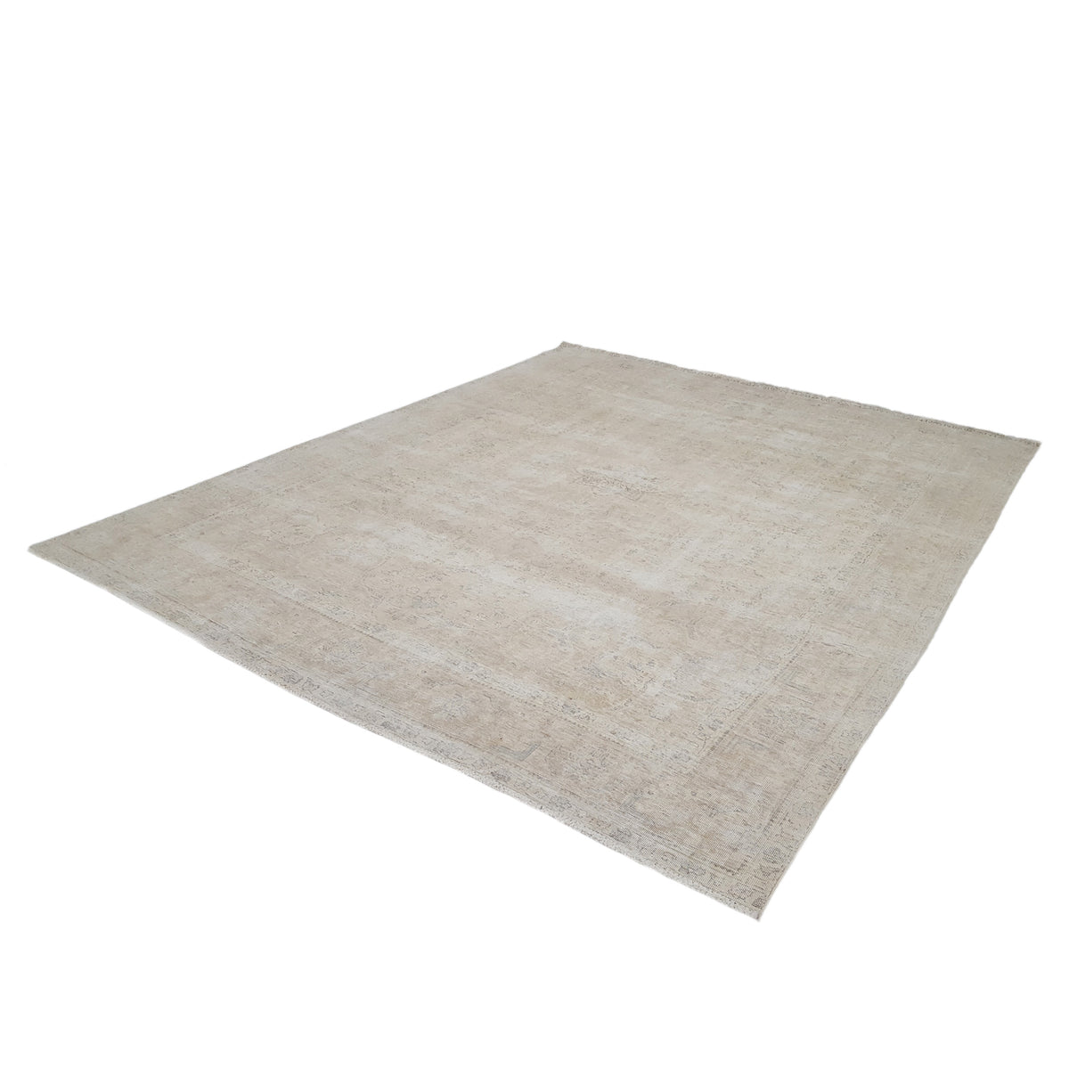 Pacific Vintage 41562 Ivory Ivory Vintage Hand Knotted Rug