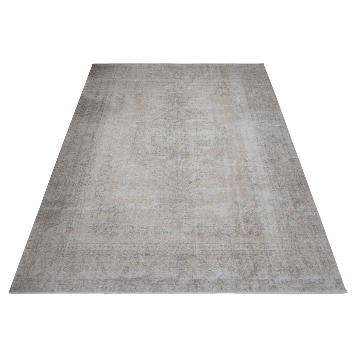 Pacific Vintage 41565 Ivory Ivory Vintage Hand Knotted Rug