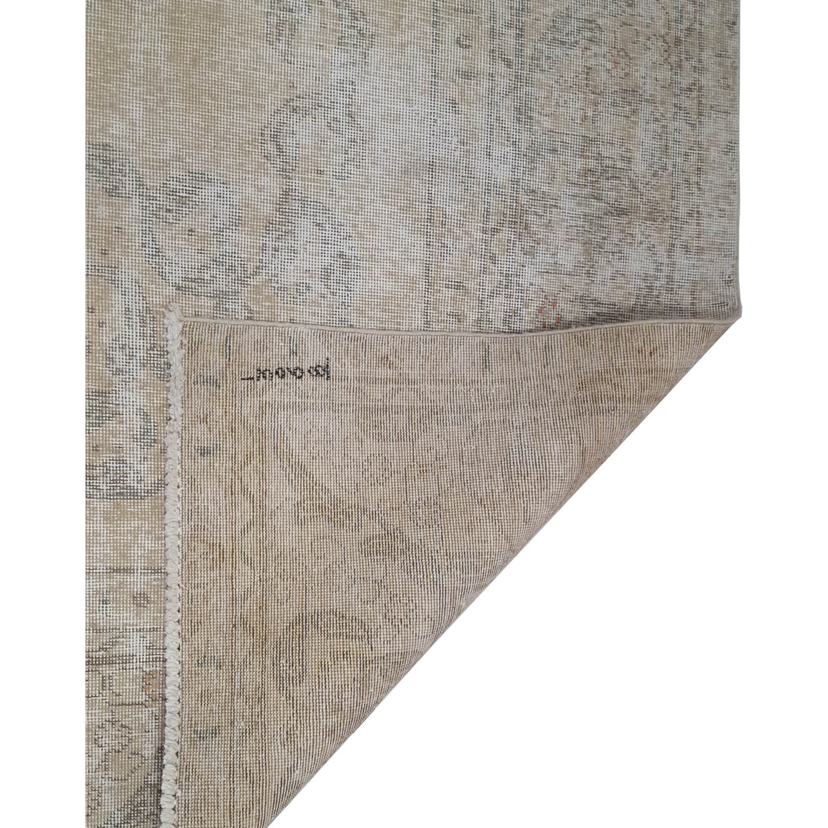 Pacific Vintage 41565 Ivory Ivory Vintage Hand Knotted Rug