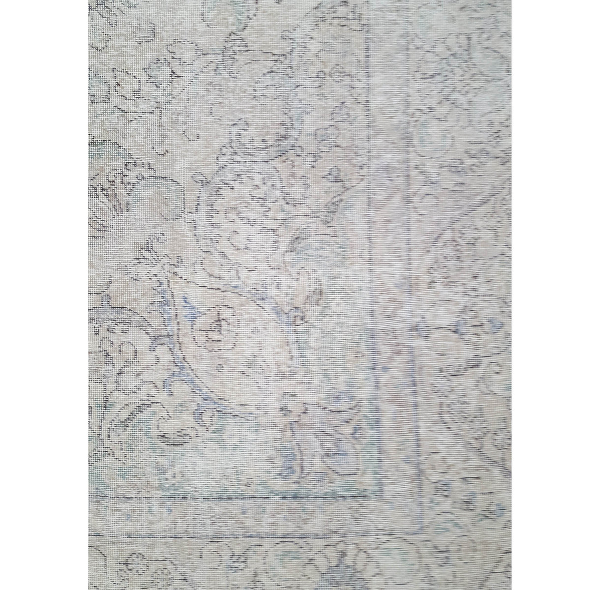 Pacific Vintage 41566 Ivory Ivory Vintage Hand Knotted Rug