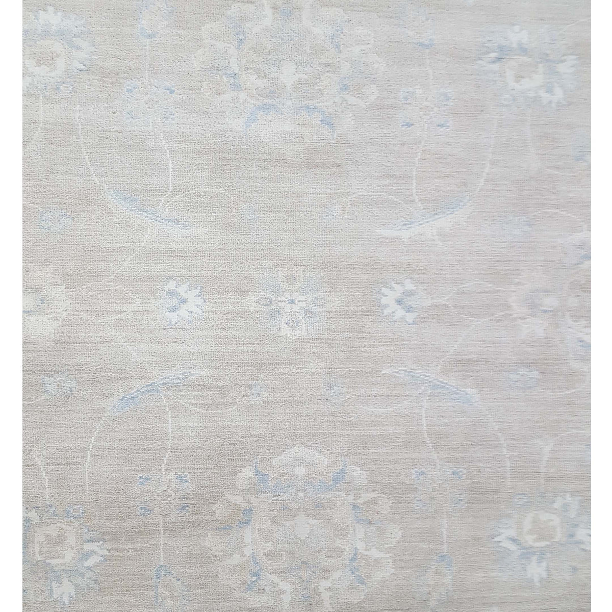 Pacific Ziegler 41572 Lt.Grey Ivory Transitional Hand Knotted Rug