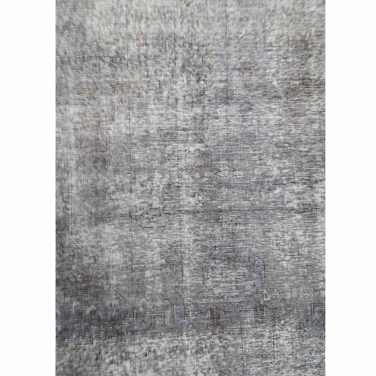 Pacific Overdyed 41575 Grey Grey Transitional Hand Knotted Rug