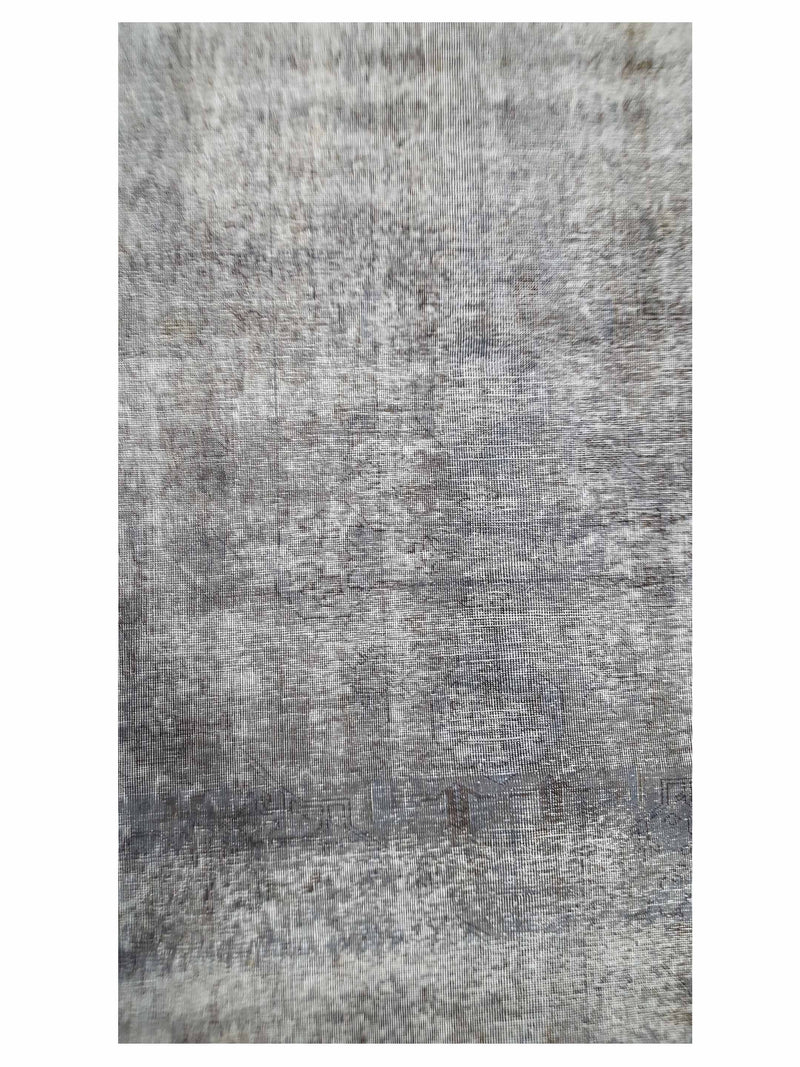 Pacific Overdyed 41575 Grey Grey Transitional Hand Knotted Rug