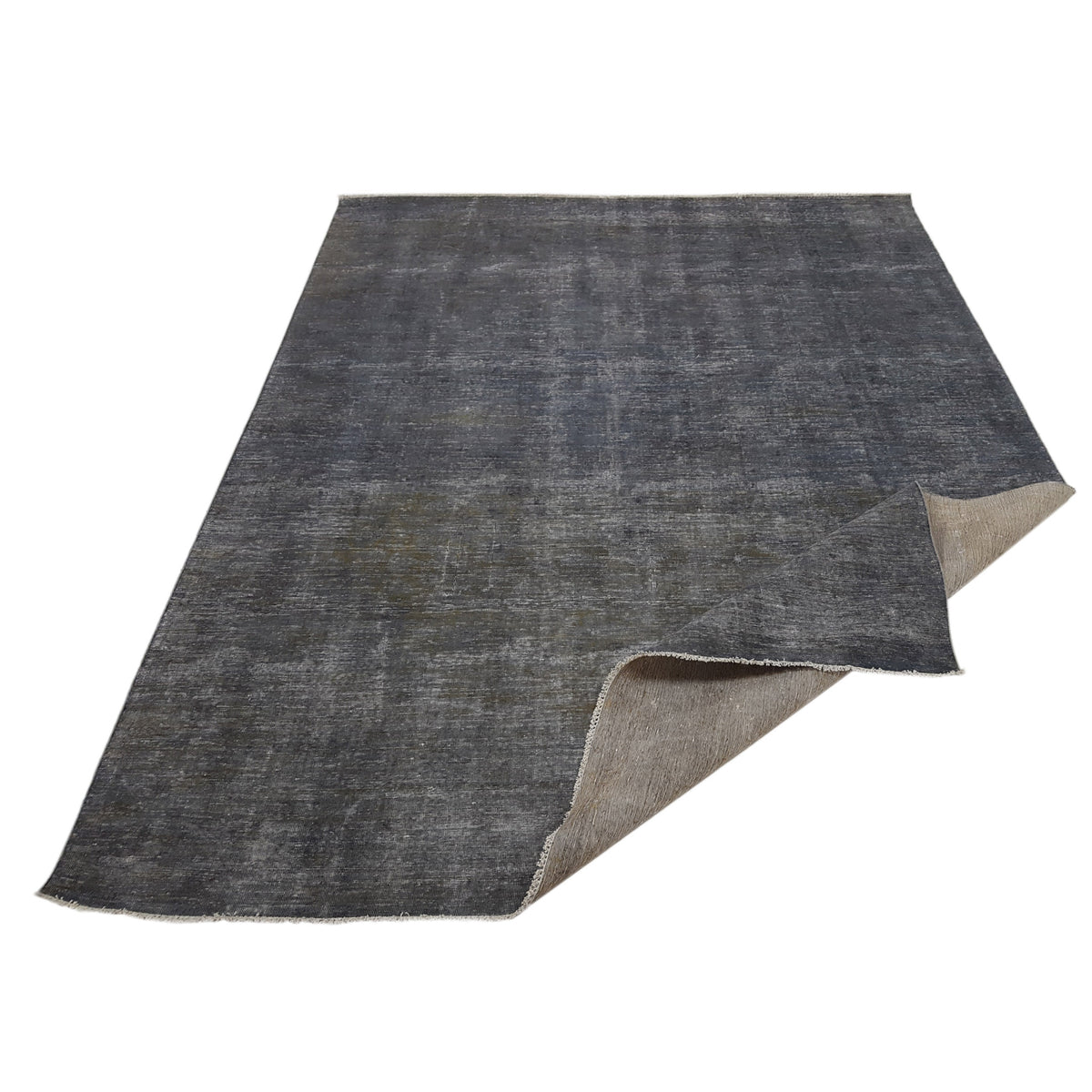 Pacific Overdyed 41576 Grey Grey Transitional Hand Knotted Rug