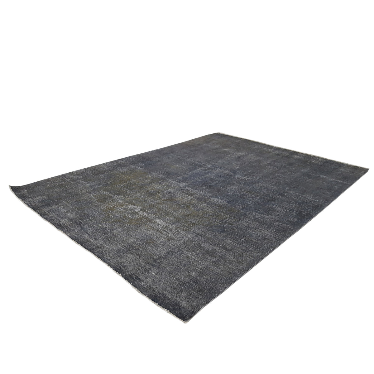 Pacific Overdyed 41576 Grey Grey Transitional Hand Knotted Rug