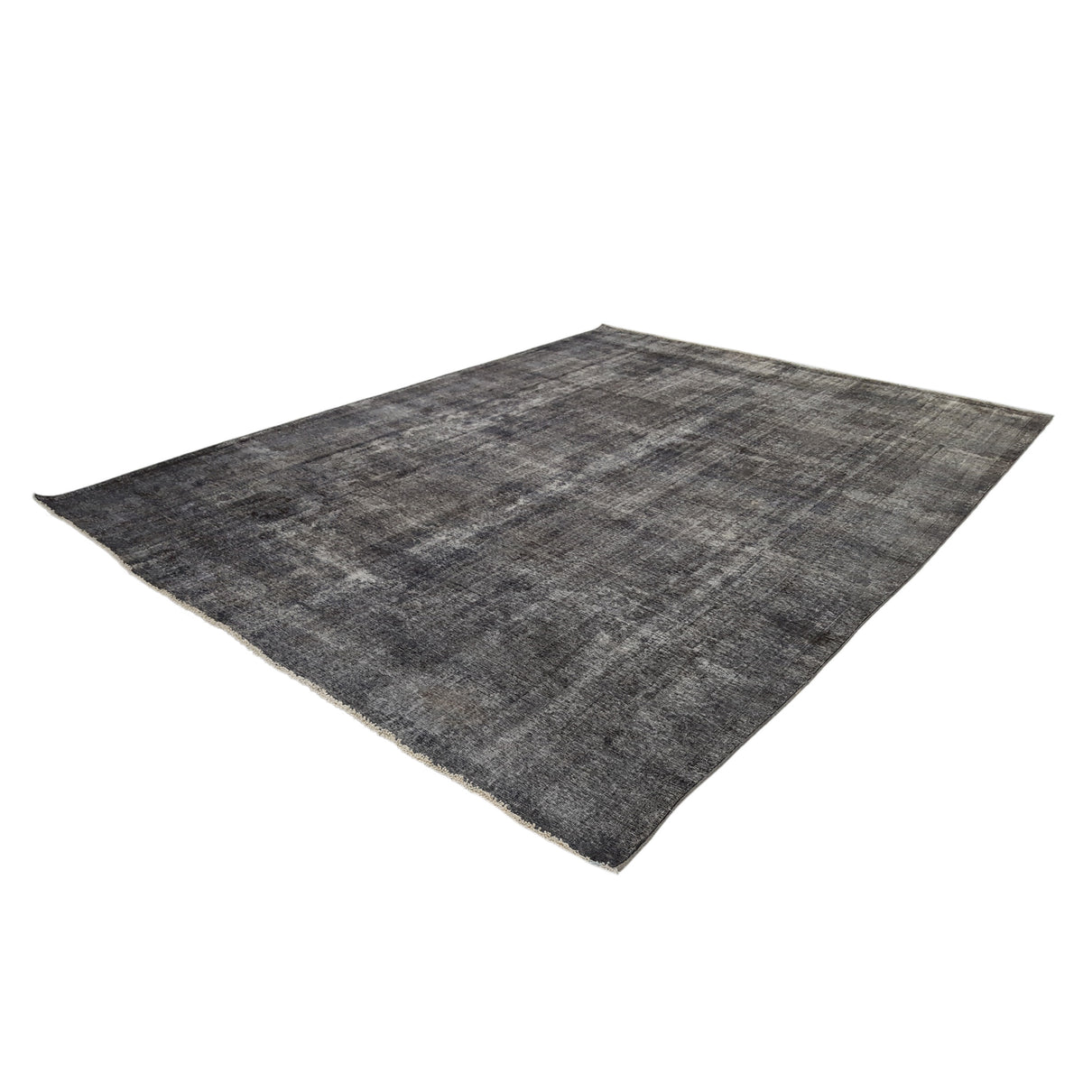 Pacific Overdyed 41577 Grey Grey Transitional Hand Knotted Rug
