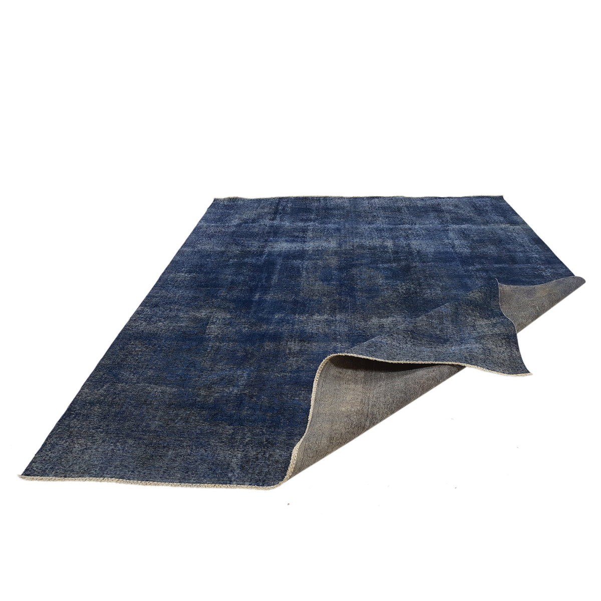 Pacific Overdyed 41583 Navy Navy Transitional Hand Knotted Rug