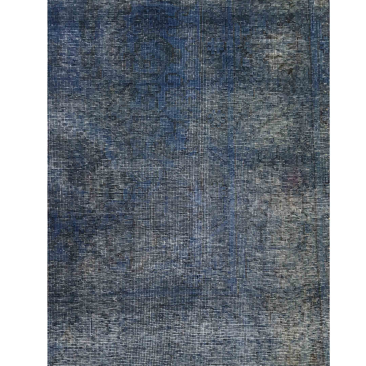 Pacific Overdyed 41583 Navy Navy Transitional Hand Knotted Rug