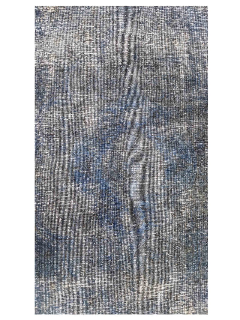 Pacific Overdyed 41583 Navy Navy Transitional Hand Knotted Rug