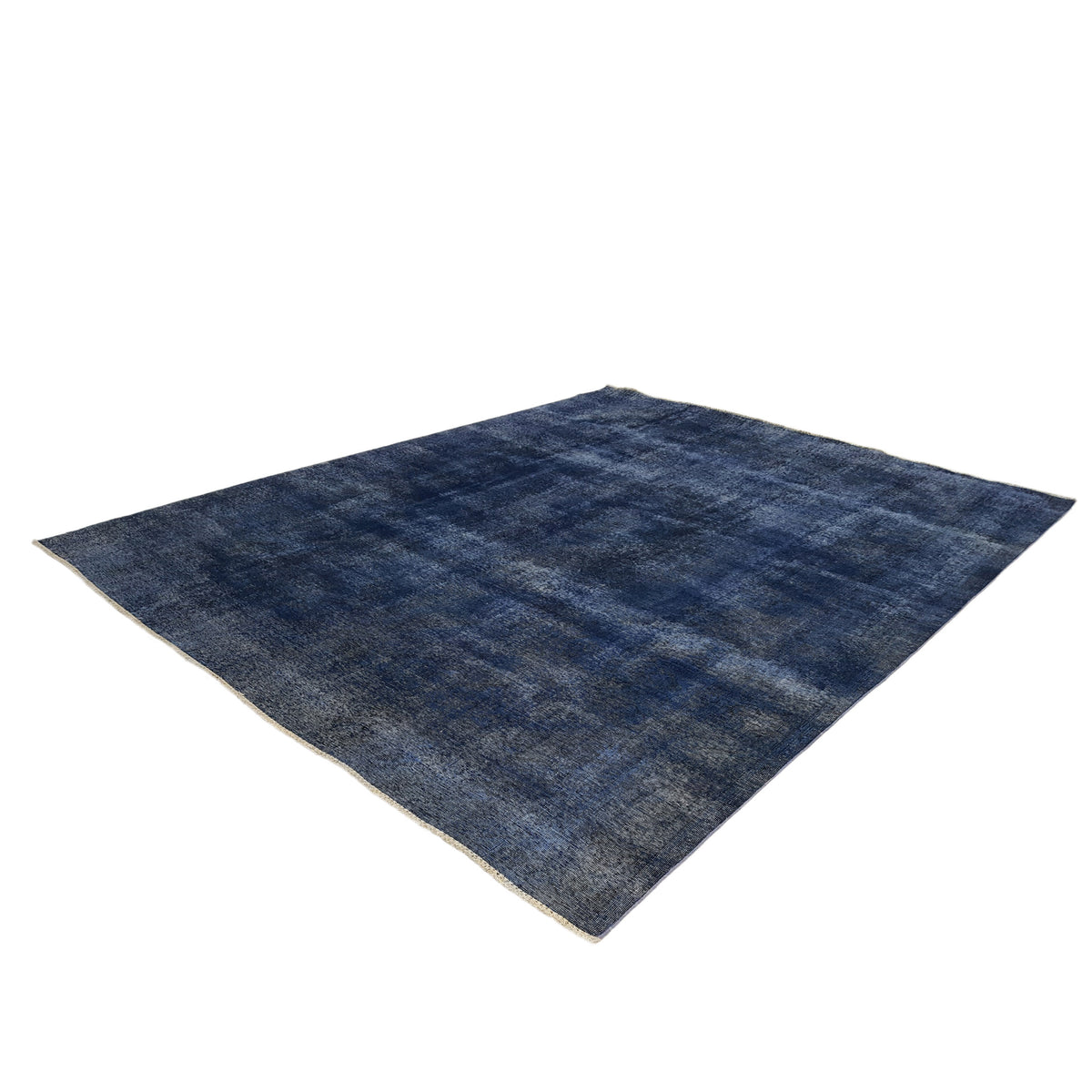 Pacific Overdyed 41583 Navy Navy Transitional Hand Knotted Rug