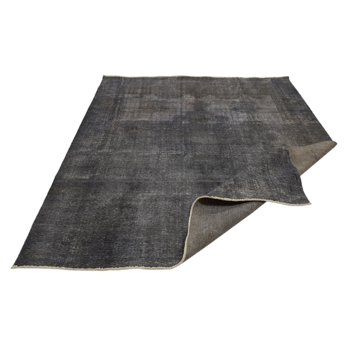 Pacific Overdyed 41588 Grey Grey Transitional Hand Knotted Rug