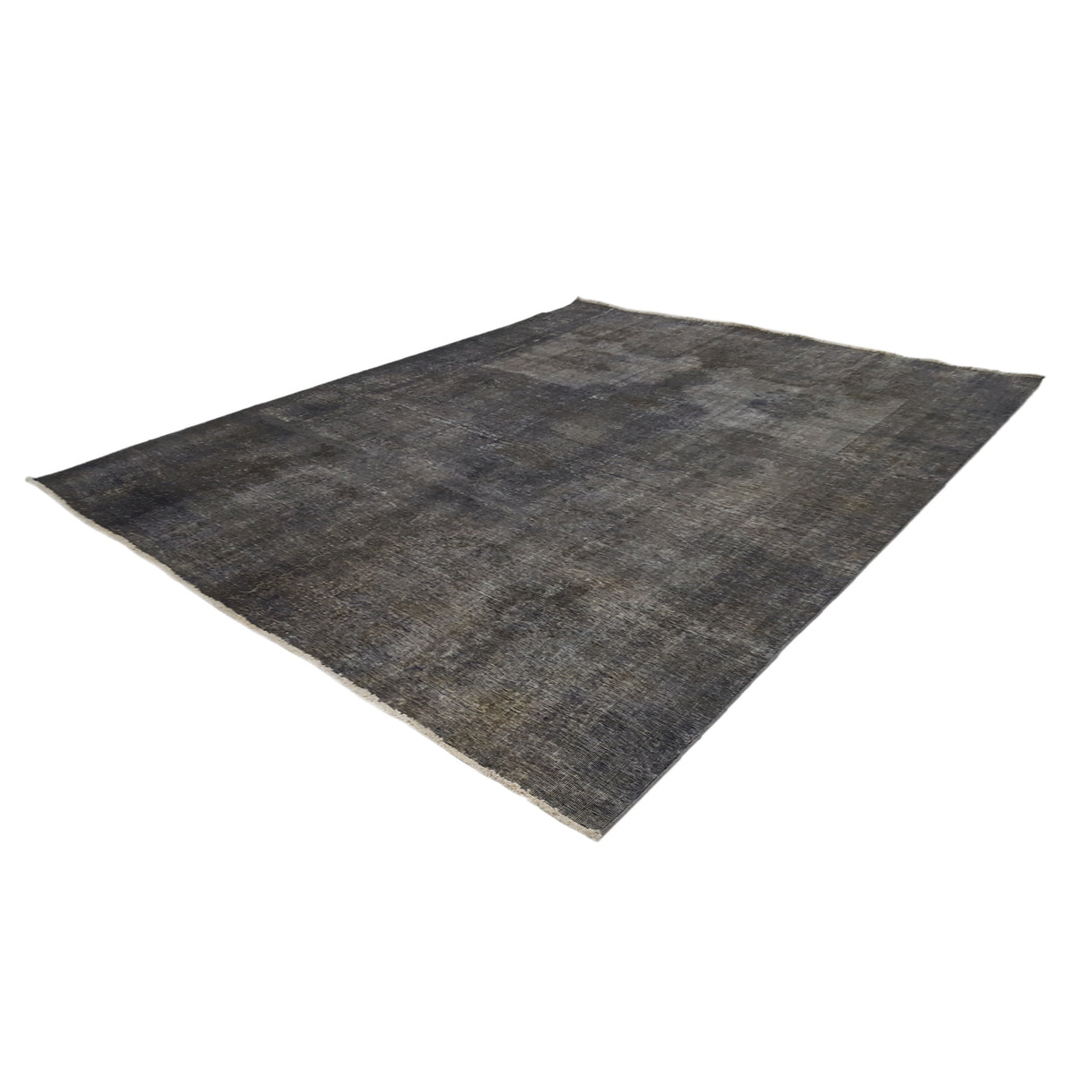 Pacific Overdyed 41588 Grey Grey Transitional Hand Knotted Rug