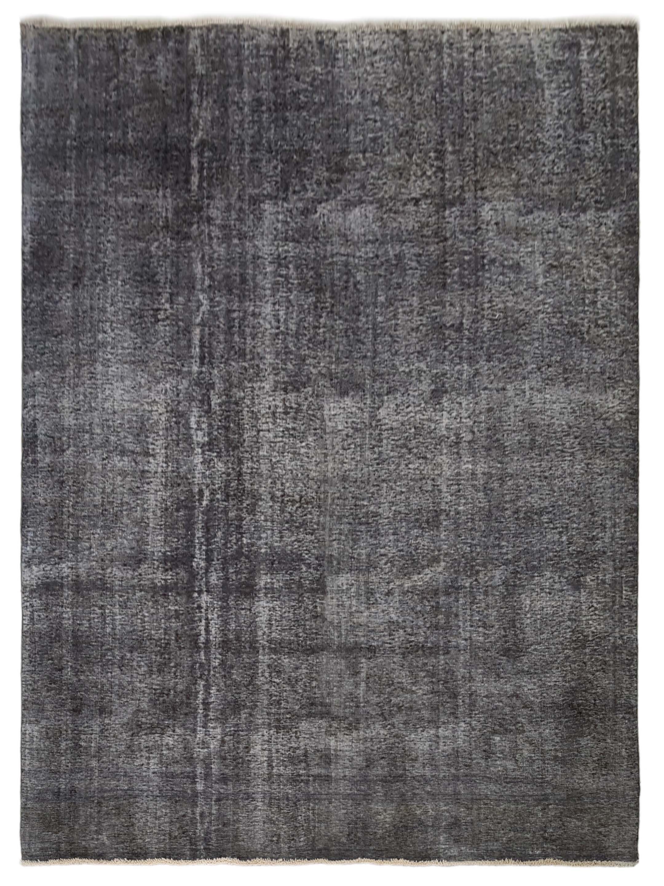 Pacific Overdyed 41589 Grey Grey Transitional Hand Knotted Rug ...