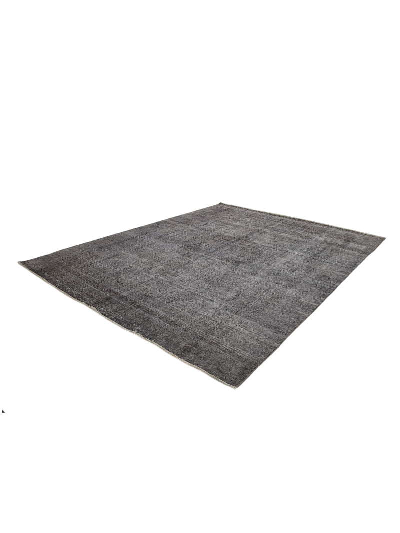 Pacific Overdyed 41591 Grey Grey Transitional Hand Knotted Rug