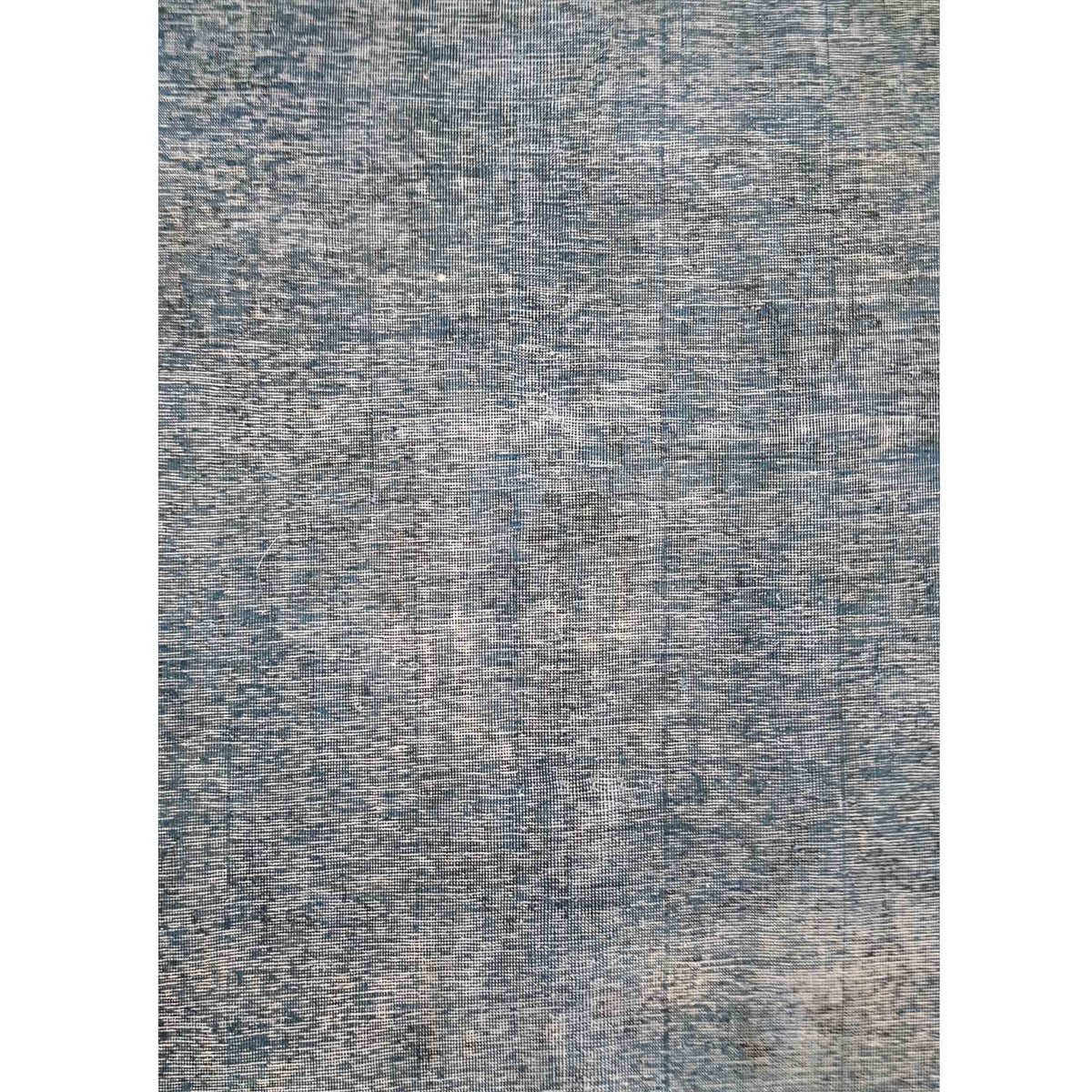 Pacific Overdyed 41594 Teal Teal Transitional Hand Knotted Rug