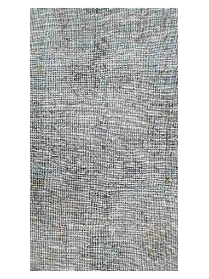 Pacific Overdyed 41595 Lt.Green Lt.Green Transitional Hand Knotted Rug