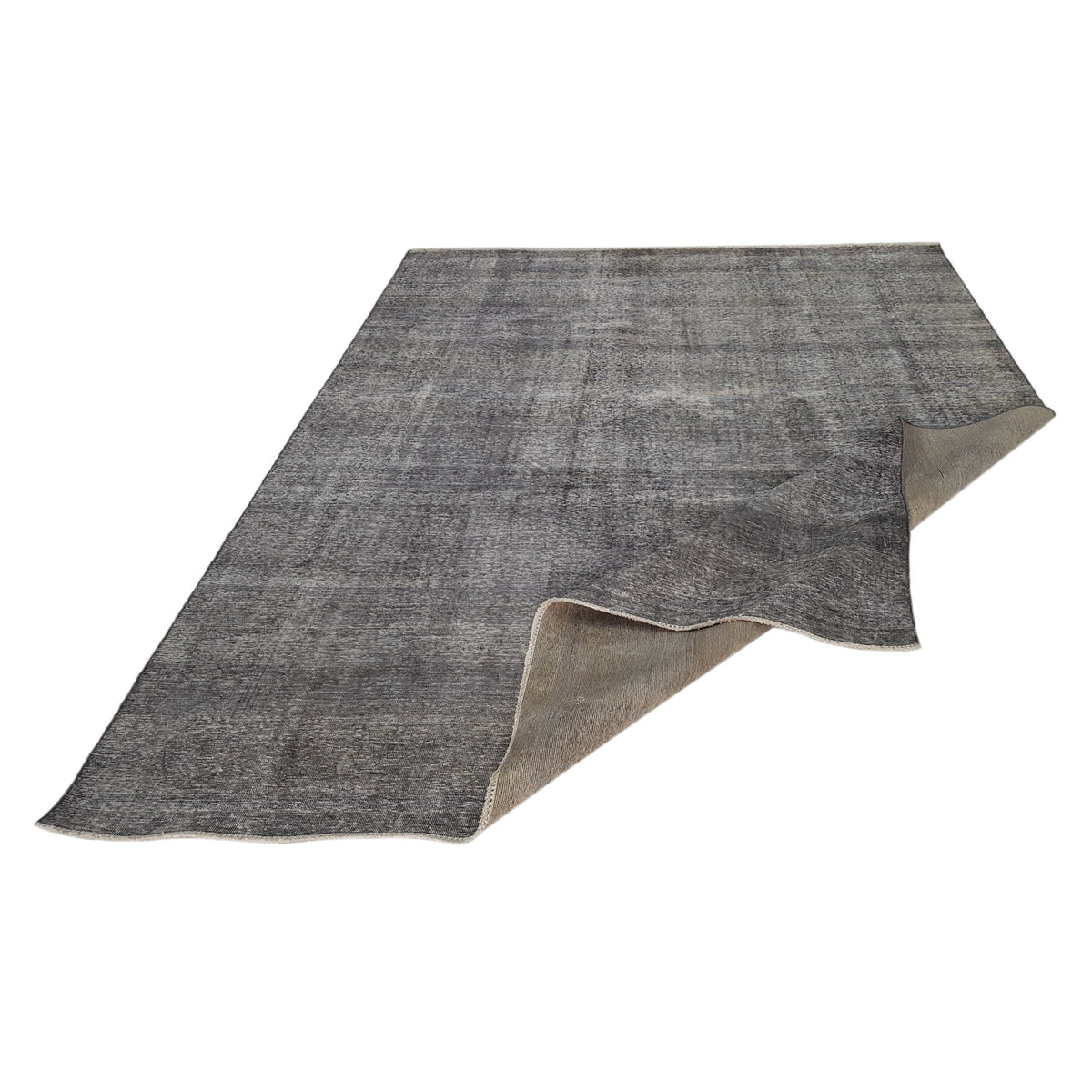 Pacific Overdyed 41598 Grey Grey Transitional Hand Knotted Rug