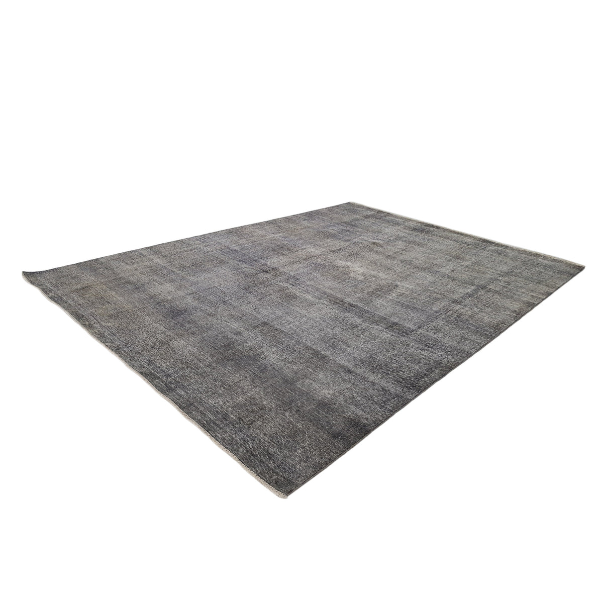 Pacific Overdyed 41598 Grey Grey Transitional Hand Knotted Rug