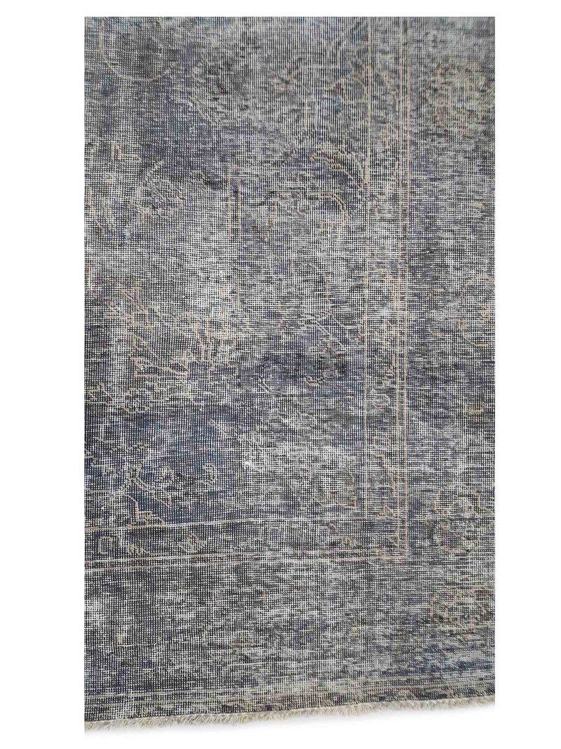 Pacific Overdyed 41599 Grey Grey Transitional Hand Knotted Rug