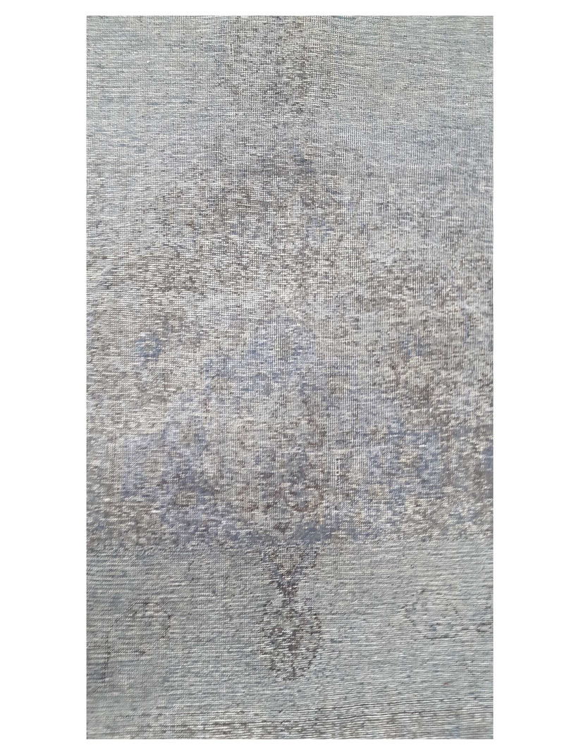 Pacific Overdyed 41600 Grey Grey Transitional Hand Knotted Rug