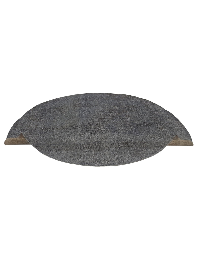 Pacific Overdyed 41600 Grey Grey Transitional Hand Knotted Rug