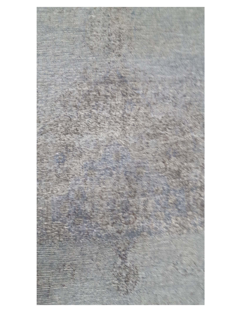 Pacific Overdyed 41600 Grey Grey Transitional Hand Knotted Rug
