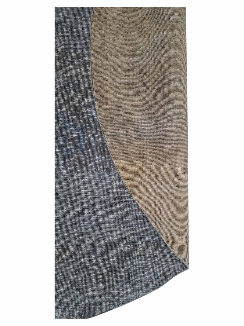 Pacific Overdyed 41600 Grey Grey Transitional Hand Knotted Rug