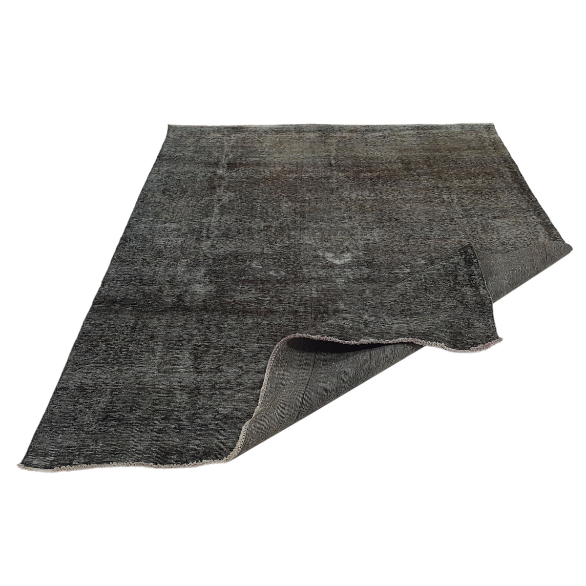 Pacific Overdyed 41601 Grey Green Transitional Hand Knotted Rug