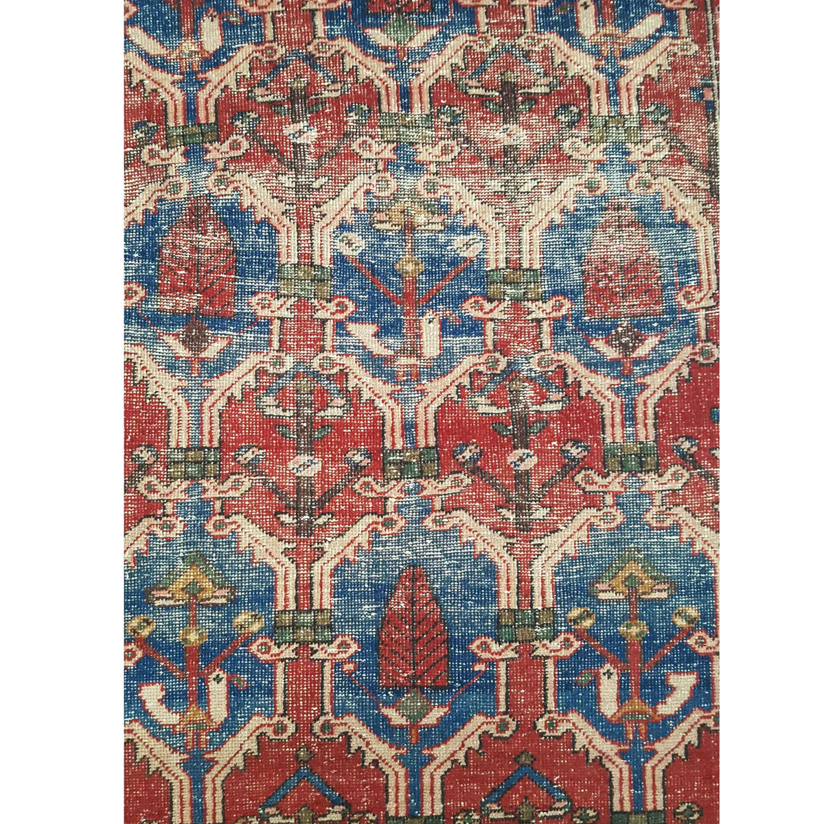 Pacific Shiraz 41607 Navy Red Traditional Hand Knotted Rug