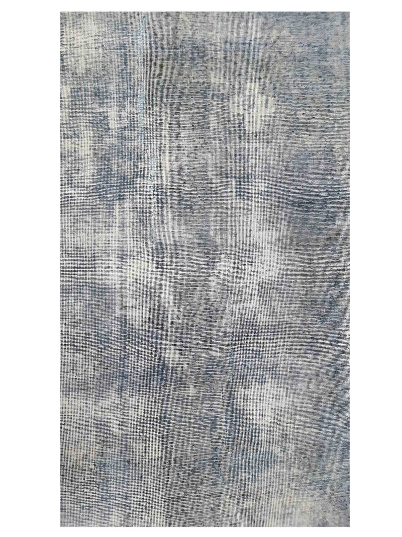 Pacific Overdyed 41609 Teal Teal Transitional Hand Knotted Rug