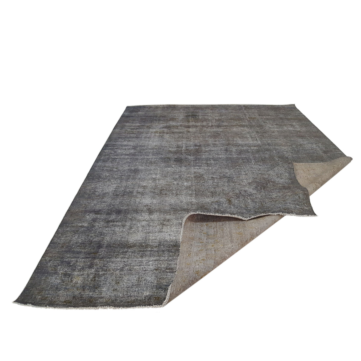 Pacific Overdyed 41612 Lt.Grey Lt.Grey Transitional Hand Knotted Rug
