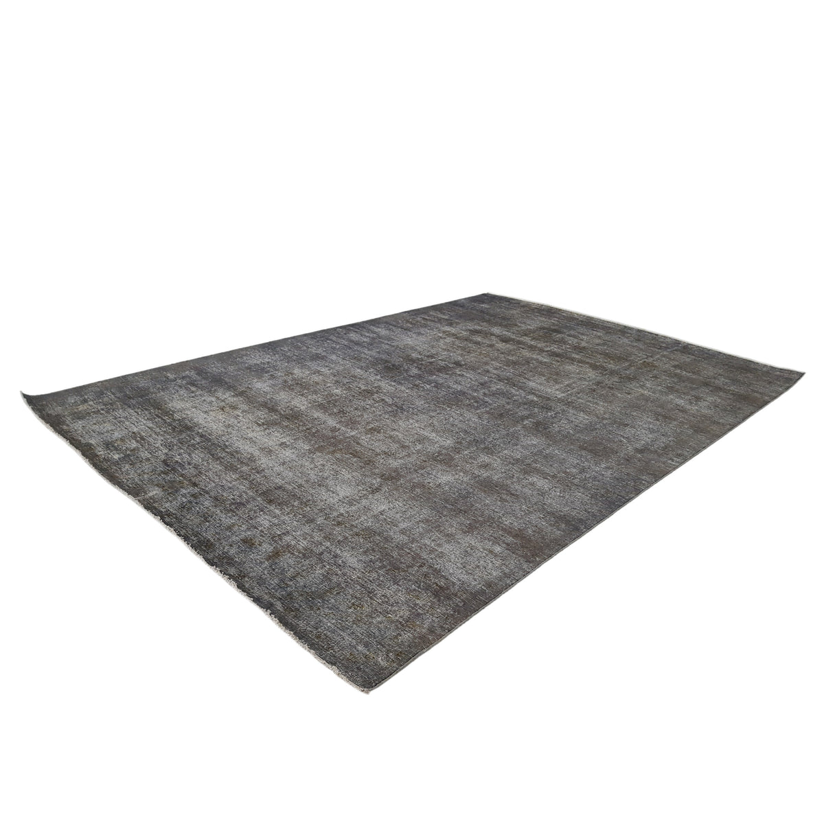 Pacific Overdyed 41612 Lt.Grey Lt.Grey Transitional Hand Knotted Rug